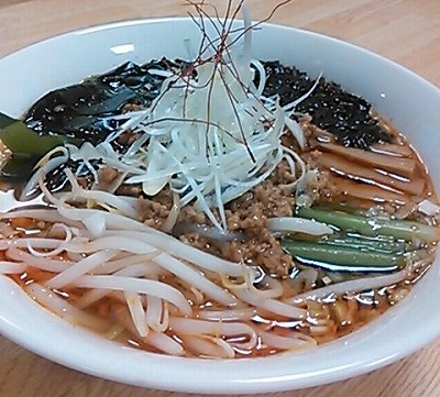 夜のピリ辛らぁ麺