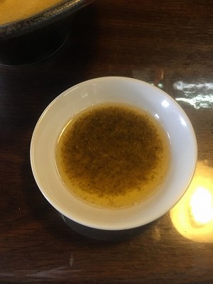 蟹ミソのバーニャカウダー