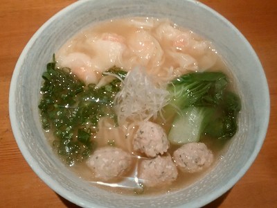 梅じそ海老雲呑入りらぁめん