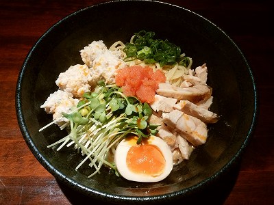 期間限定の「明太マヨ和え麺」