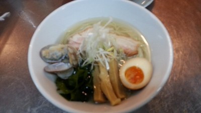 冷製あさり塩らーめん