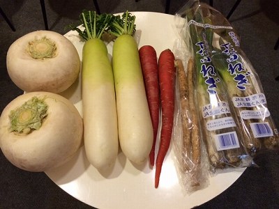 たっぷりの野菜を使用