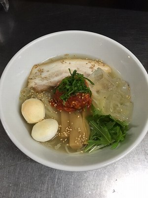 冷製丸鶏塩らぁ麺