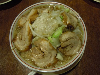 チャーシューメン野菜増し