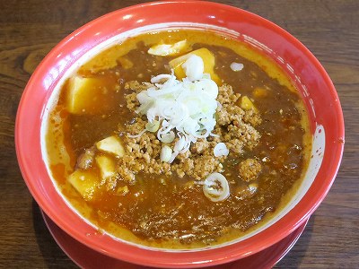 麺屋 太威 in SHIBATA　旨辛麻婆担々麺
