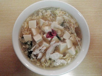 桜ふんわり塩ラーメン（期間限定）