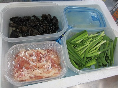 麻婆豆腐の素材