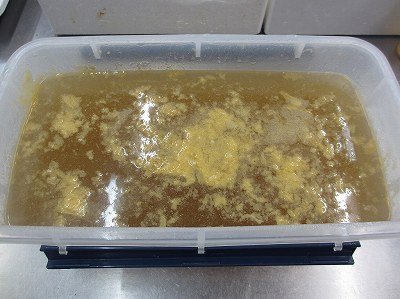 冷蔵したスープ