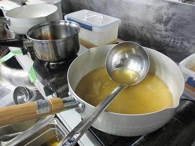 一杯ずつ温めるスープ