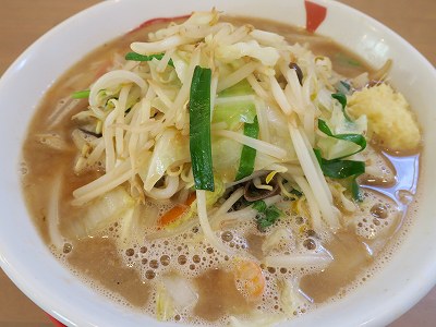 野菜とんこつ完成