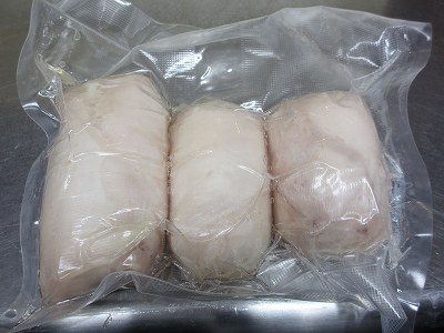 低温調理鶏チャーシュー