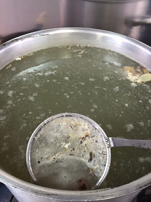 １時間煮込み
