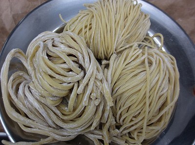 ３種の自家製麺