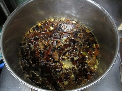 醤油ダレの仕込み