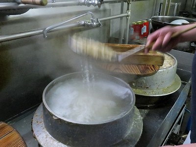 湯切り