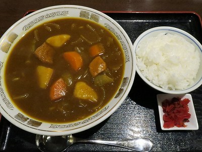 カレーラーメン ライスセット