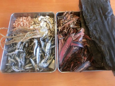 各種魚介素材