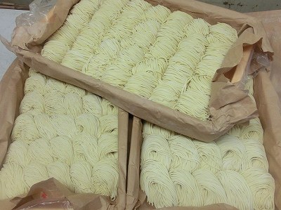 ３種の太さの自家製麺