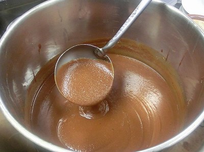 東横特製の味噌ダレ