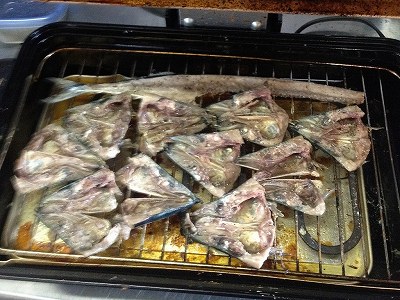 焼いた頭