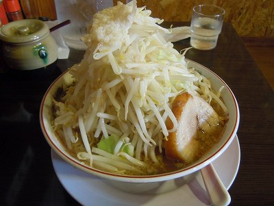 ボリューム満点のラーメン