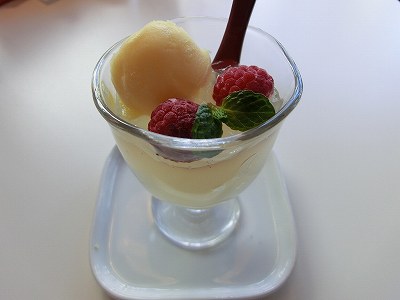 ゆずジュレ・シャーベット
