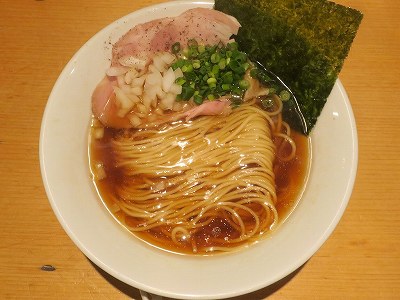 旨味だし淡麗中華そば 醤油
