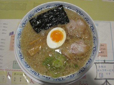 正油ラーメン