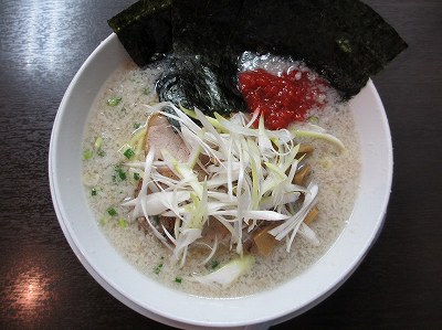 背脂梅塩ラーメン