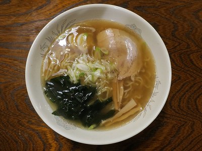 醤油ラーメン（半麺）