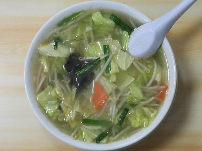 野菜タンメン