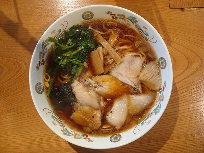 正油ラーメン