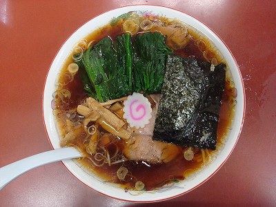ラーメン（ほうれん草100円増）