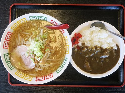 カレーセット（みそラーメン）