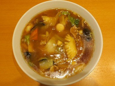 五目あんかけラーメン