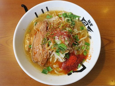 シビカラ味噌ラーメン