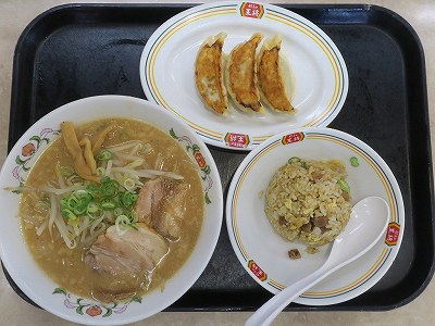 餃子の王将ラーメンセット