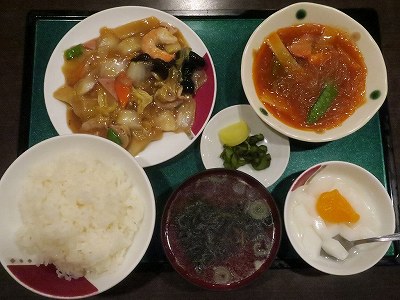 八宝菜ランチ