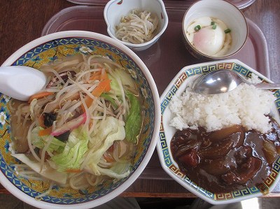 チャンポン＋ミニカレーセット