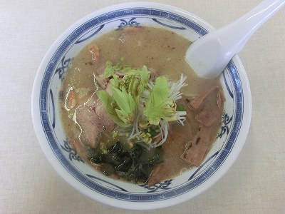 春限定 ふきのとうらーめん