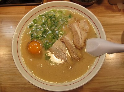 月見ラーメン