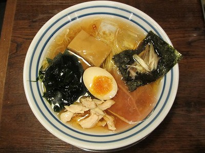 冷製あさり醤油ラーメン