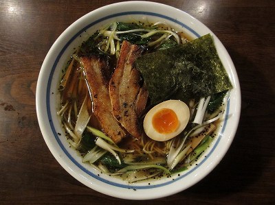 ネギそば 追いペッパー