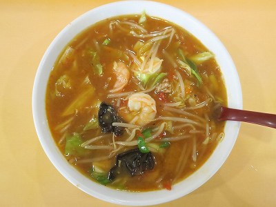 エビ地獄らーめん 辛さ３倍