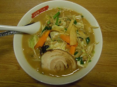 野菜味噌らーめん