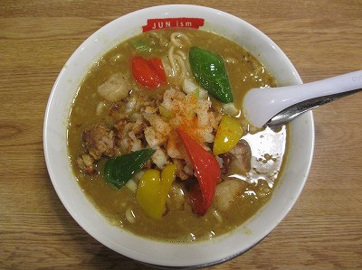 チキンオンザカレーらーめん（限定）