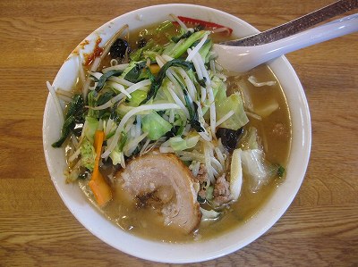 野菜味噌らーめん（温野菜）