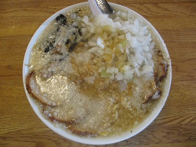 中華そば（鬼脂・玉ねぎ）