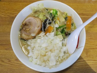 タンメン（玉ねぎ）