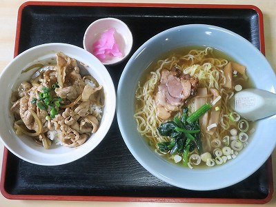 日替麺セット